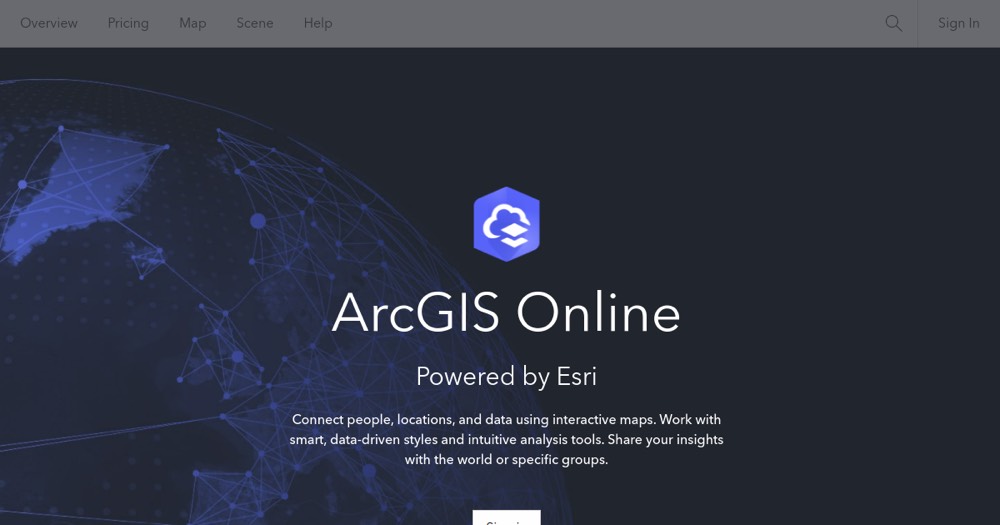ArcGIS — aperçu
