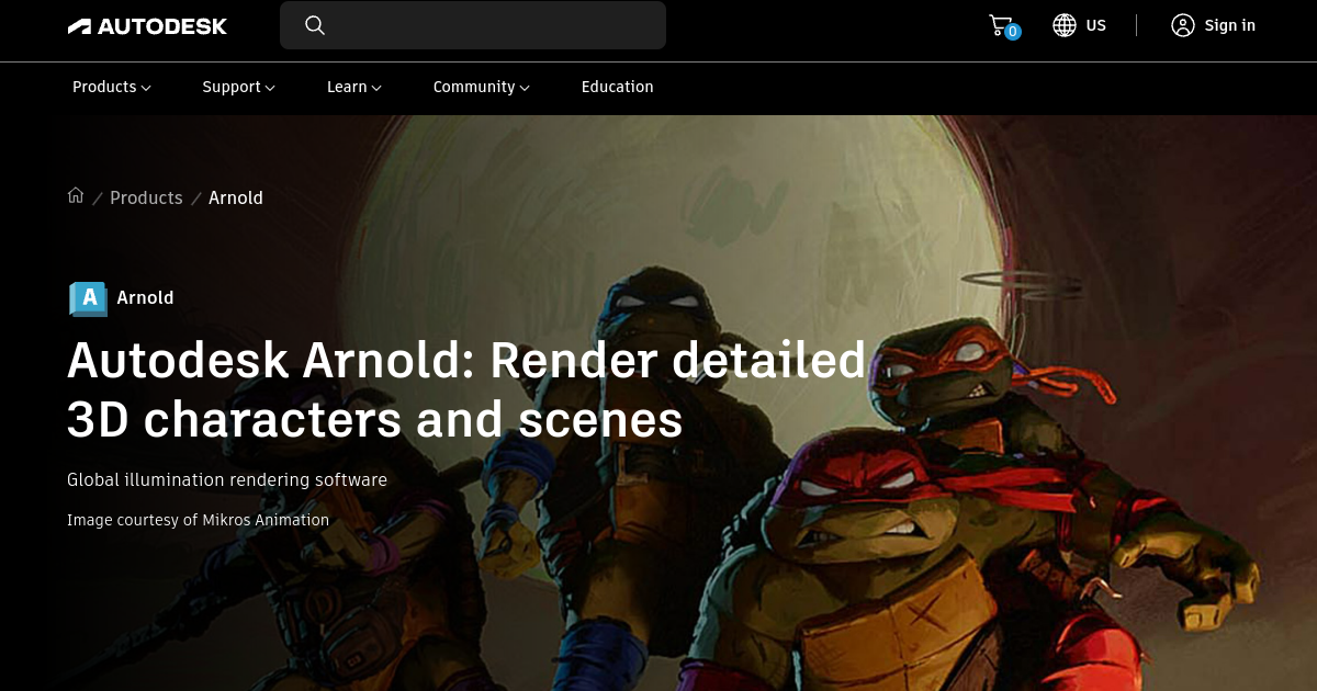 Arnold preview