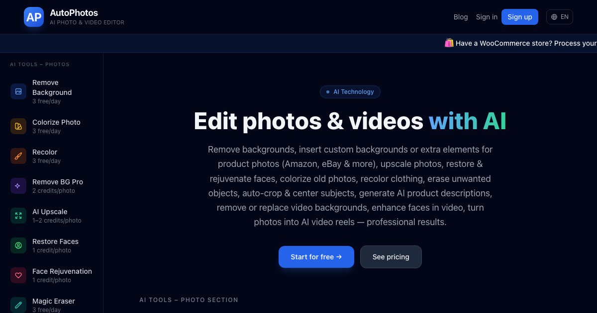 AutoPhotos.ai, preview 1