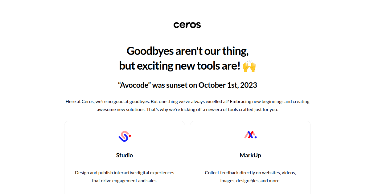 Avocode preview