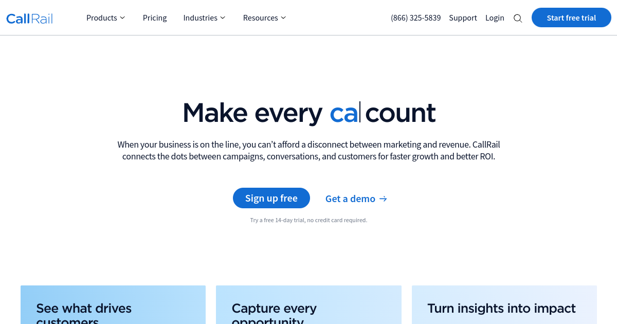 Aperçu de CallRail