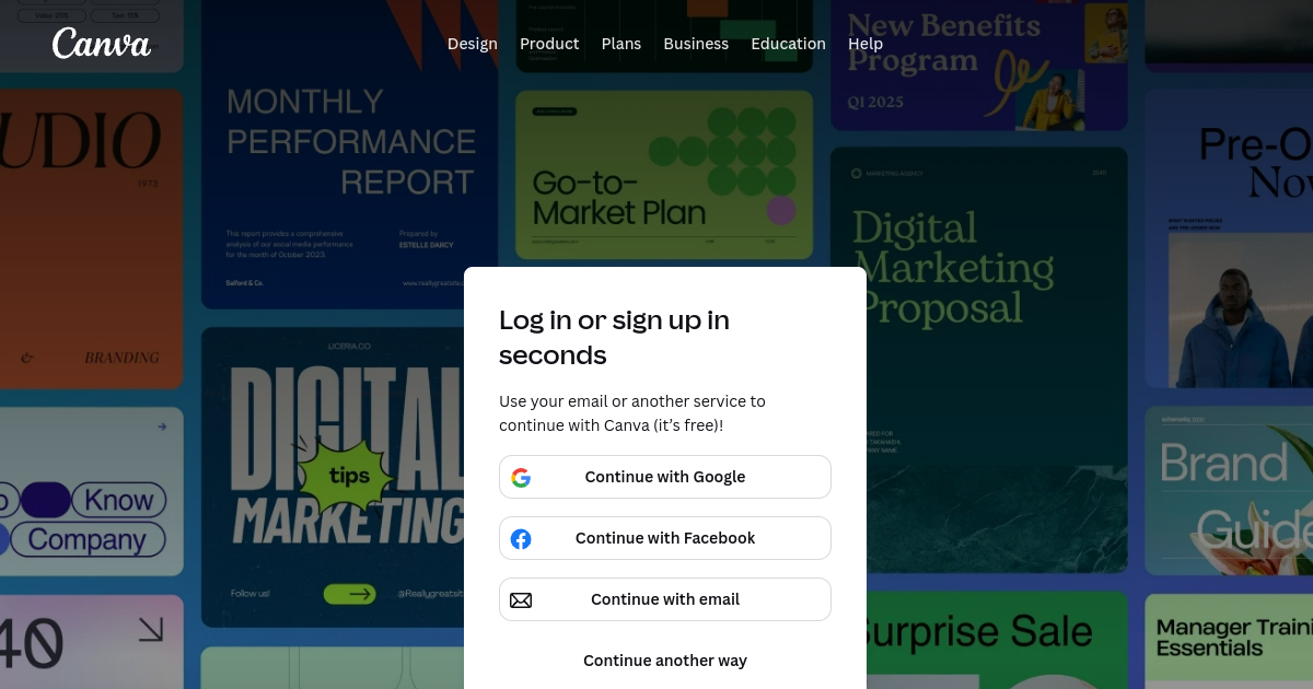 Canva AI preview