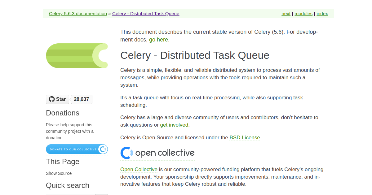 Celery preview
