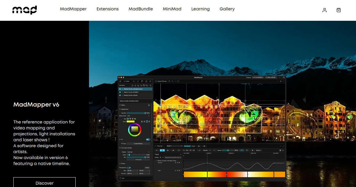 MadMapper preview