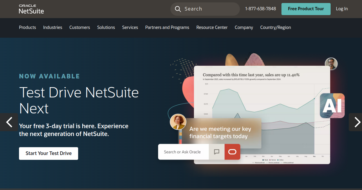 Aperçu de NetSuite