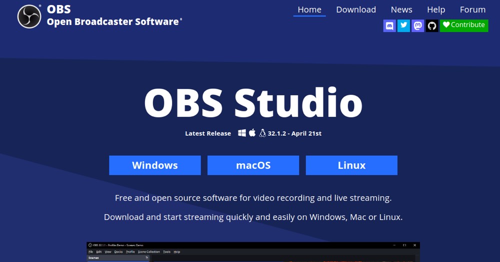 OBS, preview 1