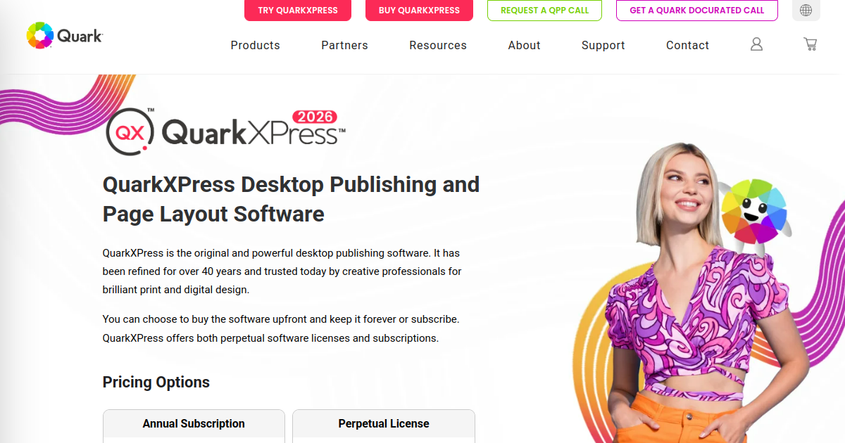 QuarkXPress preview