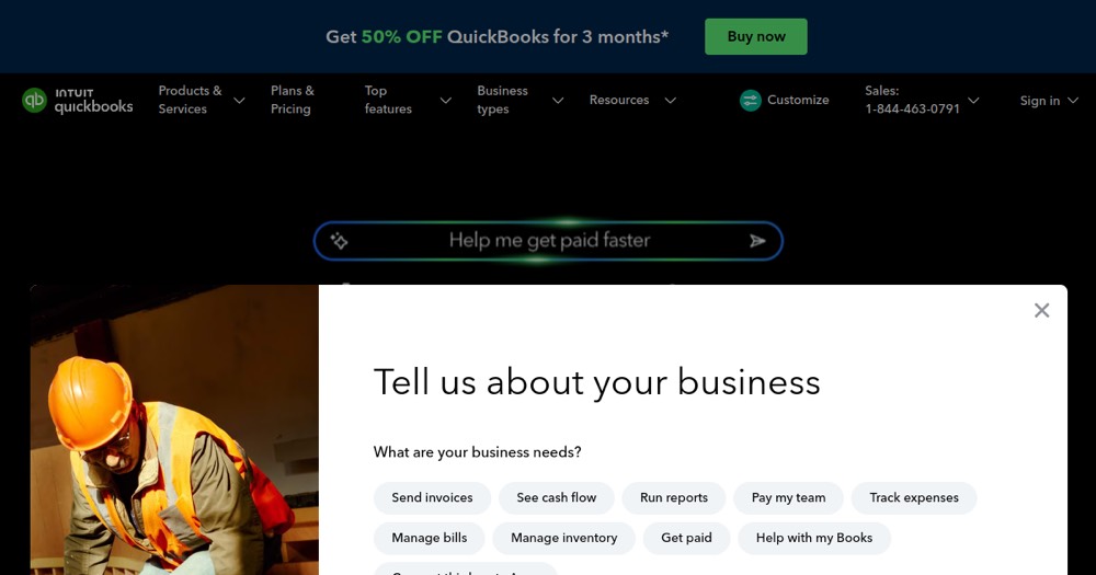 QuickBooks, aperçu 1