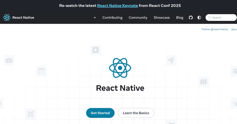 React Native, preview 1