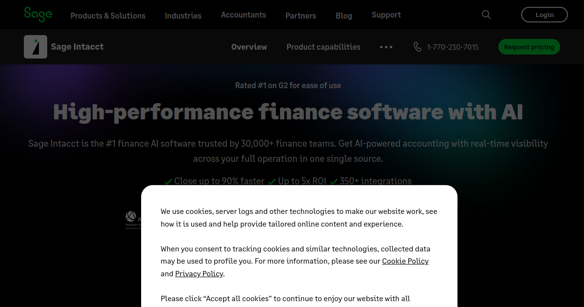 Aperçu de Sage Intacct