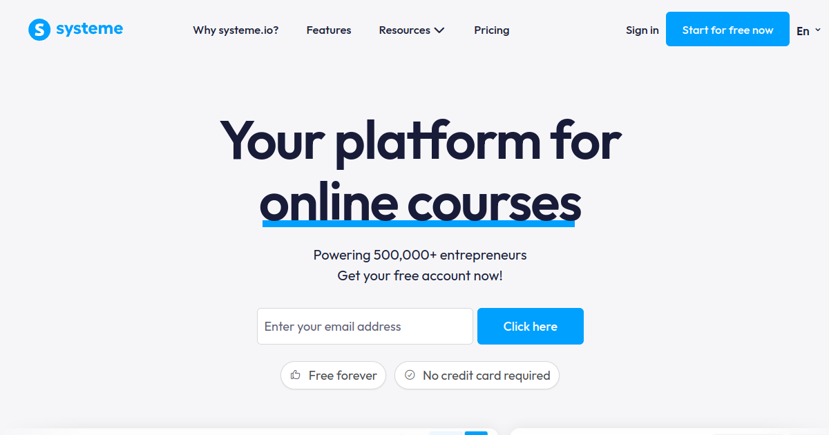 Aperçu de Systeme Io