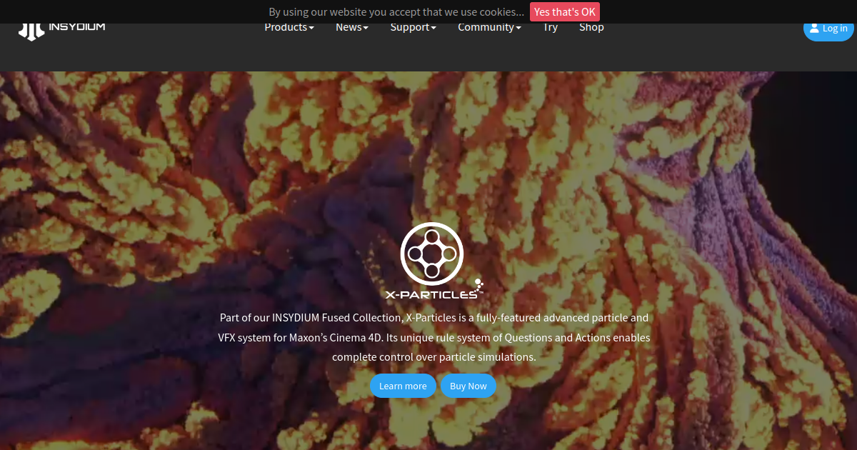 X-Particles preview